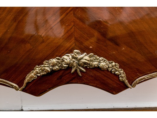 Exquisite Louis XV Style Marble-Topped Commode