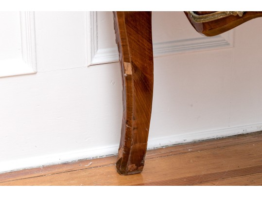 Exquisite Louis XV Style Marble-Topped Commode