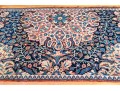 Antique Persian Wool Fragment Accent Carpet, 6'-9