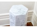 Hexagonal Marble Pedestal