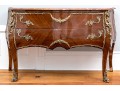 Exquisite Louis XV Style Marble-Topped Commode