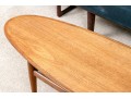 Heritage Henredon Mid-Century Surfboard Coffee Table