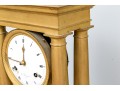 19th Century French Bergmiller Gilt Portico Clock