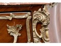 Exquisite Louis XV Style Marble-Topped Commode