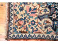 Antique Persian Wool Fragment Accent Carpet, 6'-9
