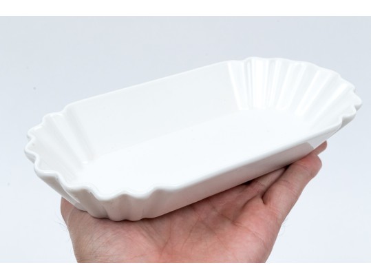 Set Of 12 Fortessa Fortaluxe Vitrified China Dishes- SuperWhite