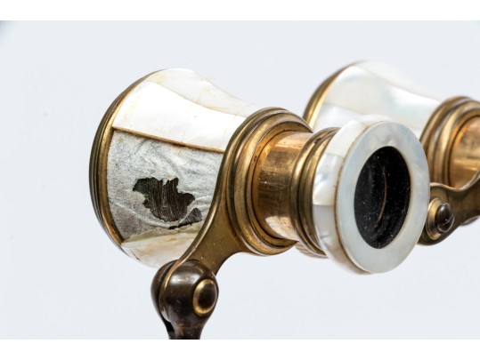 Two Antique Pairs Of Opera Glasses