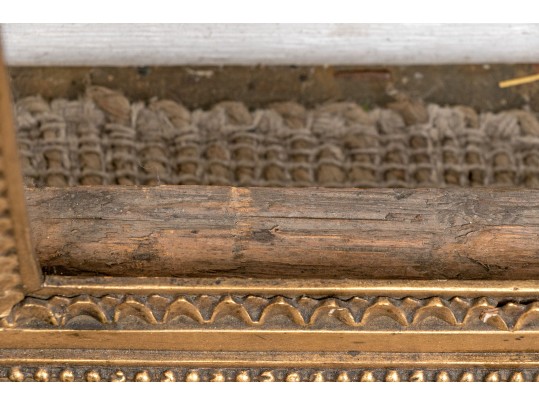 Fine Antique Carved And Gilt Wood Picture Frame