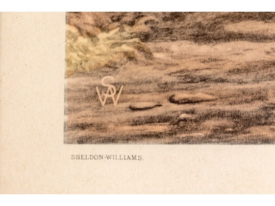 Pair Of Antique English Hunt Prints