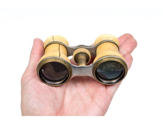 Two Antique Pairs Of Opera Glasses
