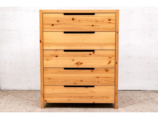 Vintage Knotty Pine Dresser