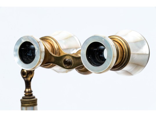 Two Antique Pairs Of Opera Glasses