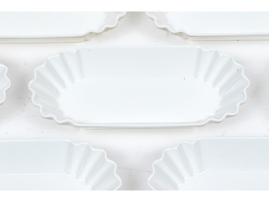 Set Of 12 Fortessa Fortaluxe Vitrified China Dishes- SuperWhite