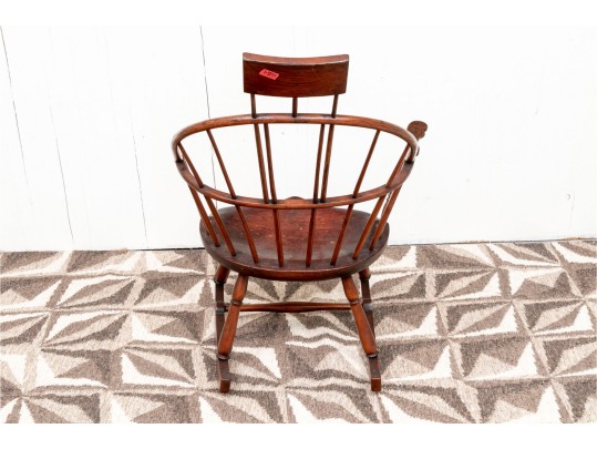 Antique American Windsor Rocking Chair For Restoration