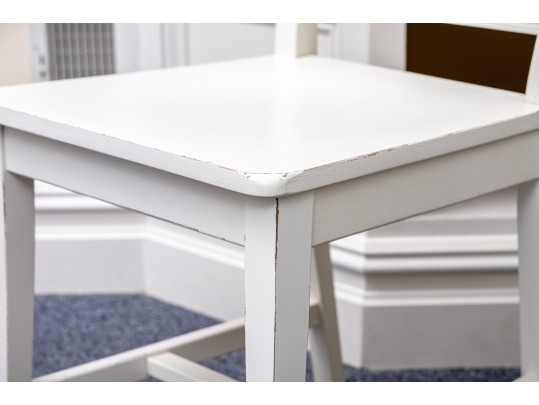 Buying & Design White Painted Four Chairs