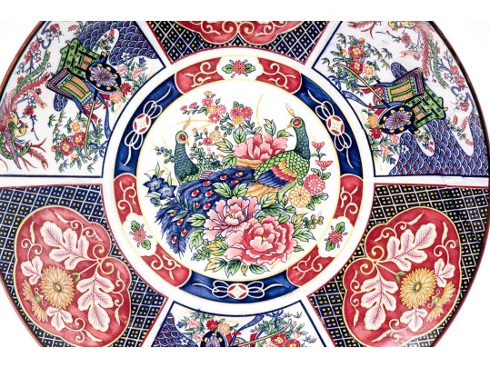 Japanese Glazed Porcelain Charger