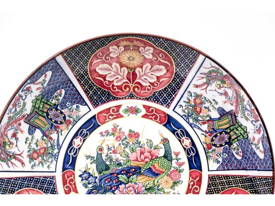 Japanese Glazed Porcelain Charger