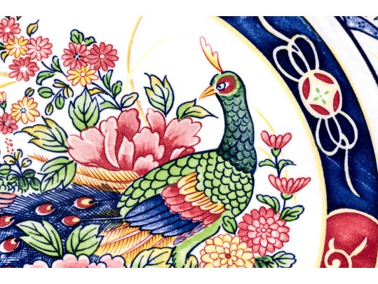 Japanese Glazed Porcelain Charger