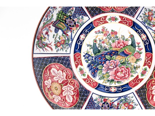 Japanese Glazed Porcelain Charger
