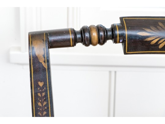 Set Of Four Semi Antique Hitchcock Side Chairs