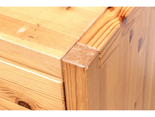 Vintage Knotty Pine Dresser