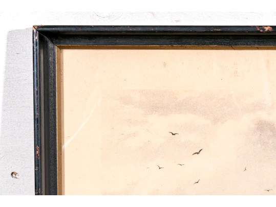 Pair Of Antique English Hunt Prints