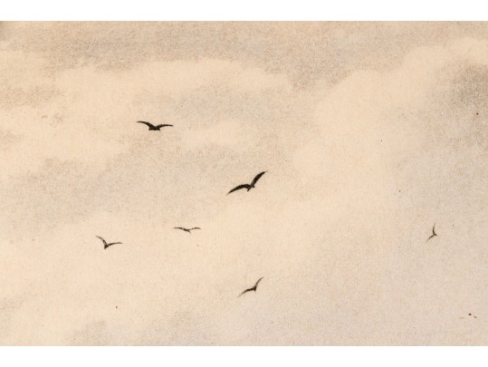 Pair Of Antique English Hunt Prints