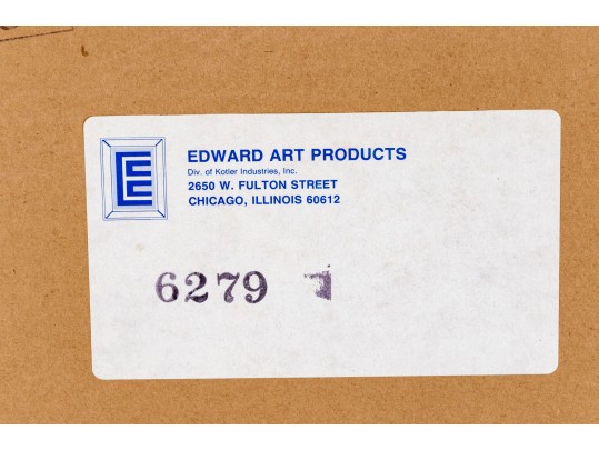 Pair Of Framed Surreal Decorative Color Prints