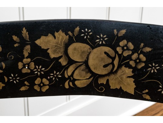 Set Of Four Semi Antique Hitchcock Side Chairs