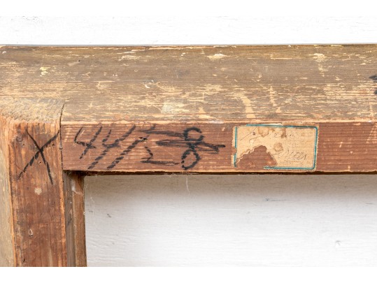 Fine Antique Carved And Gilt Wood Picture Frame