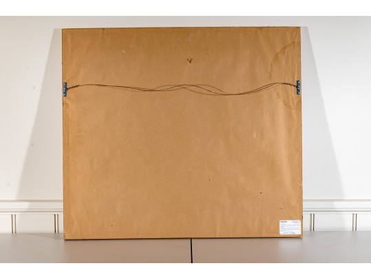 Pair Of Framed Surreal Decorative Color Prints