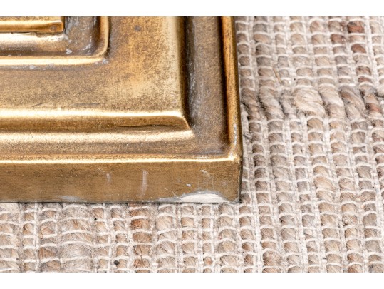 Large Classical Style Gilt Arch Mirror By Wisteria