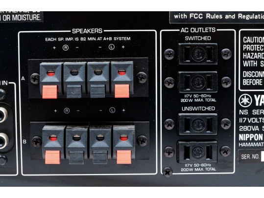 Vintage Yamaha Natural Sound Stereo Receiver CR-800