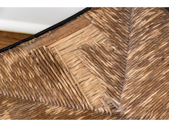 Set Of Four Semi Antique Hitchcock Side Chairs