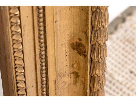 Fine Antique Carved And Gilt Wood Picture Frame