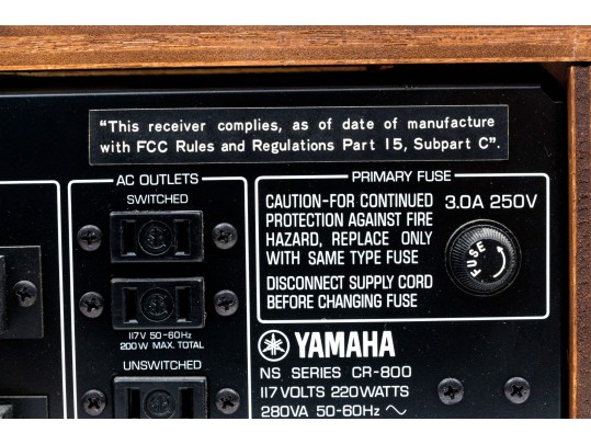 Vintage Yamaha Natural Sound Stereo Receiver CR-800