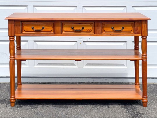 Handsome Maple Console