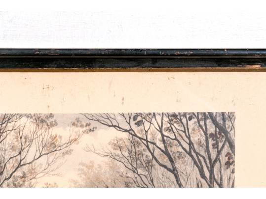 Pair Of Antique English Hunt Prints