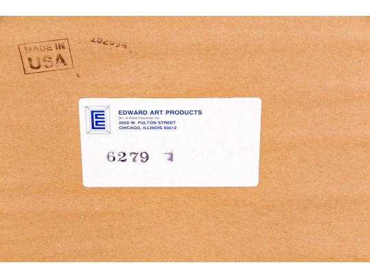 Pair Of Framed Surreal Decorative Color Prints