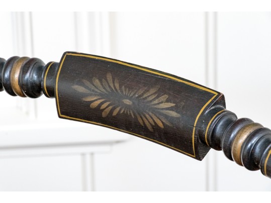 Set Of Four Semi Antique Hitchcock Side Chairs