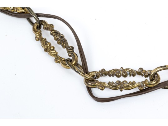 Stained Glass Hanging Lamp, Floral Motif