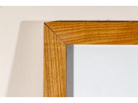 Pair Of Framed Surreal Decorative Color Prints