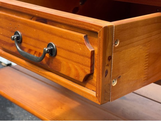 Handsome Maple Console
