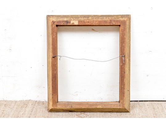 Fine Antique Carved And Gilt Wood Picture Frame