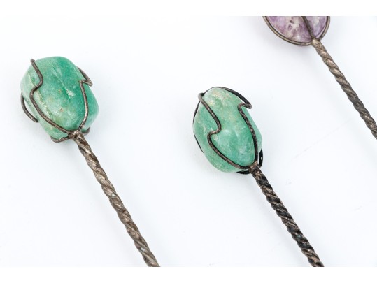 Six Brazil Vintage Coins Made Into Long Handled Spoons 