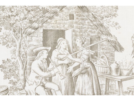 Collection Of Printed And Damask Table Linens- Napkins