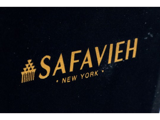 Chic Pair Of Safavieh Gilt Finished Table Lamps