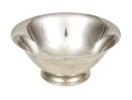 Tiffany & Co. Sterling Silver Handsome Traditional Revere Style Footed Bowl, With Box