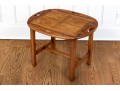 Vintage (Baker?) Parquetry Top Butlers Table