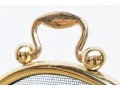 Vintage Brass Fire Screen 